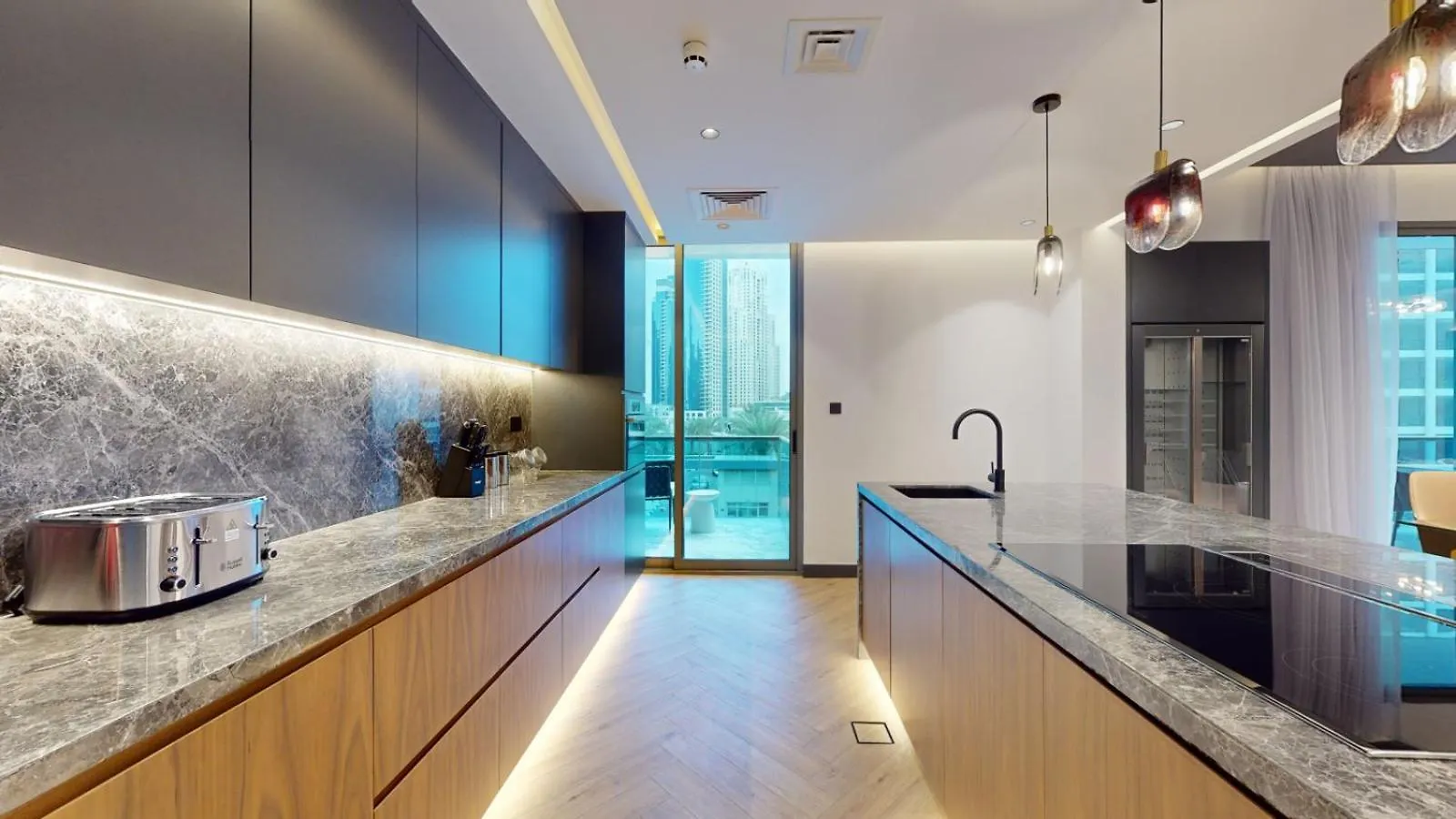 شقة Azure Residence - Magnificent Three Bed In Marina دبي