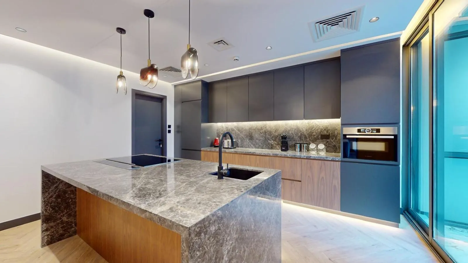 Azure Residence - Magnificent Three Bed In Marina Dubai 0*,
